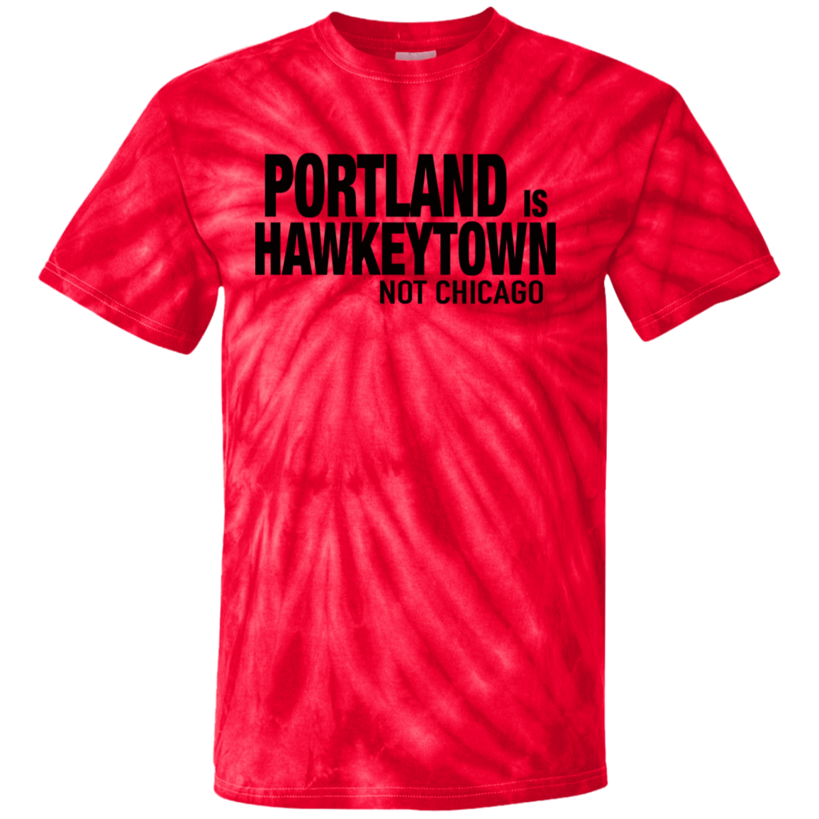 Portland Hawkeytown Youth Tie Dye T-Shirt